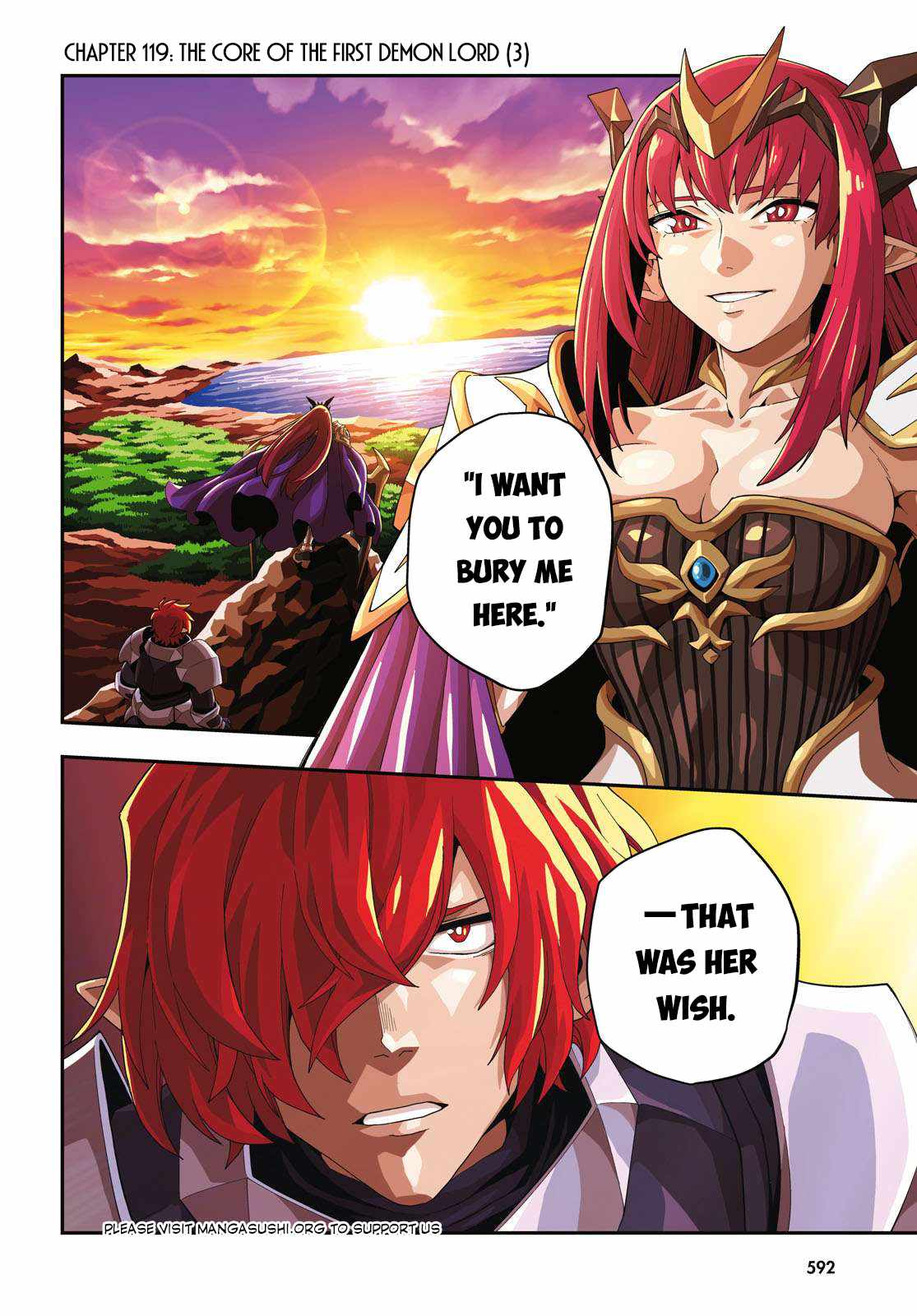 Konjiki no Moji Tsukai - Yuusha Yonin ni Makikomareta Unique Cheat Chapter 119 3